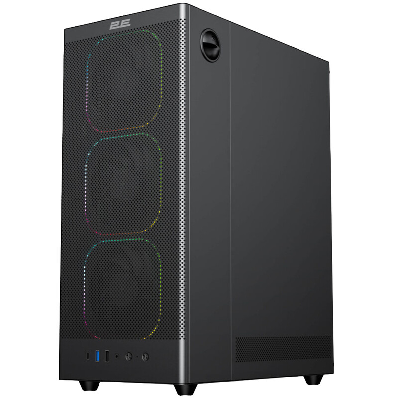 Корпус 2E Gaming Iconic V8210B Black без БЖ (2E-V8210B)