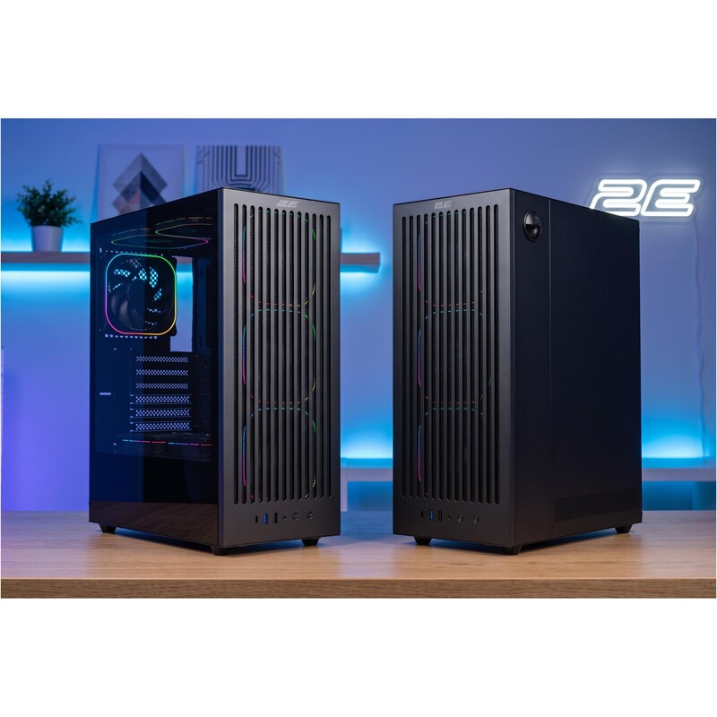 Корпус 2E Gaming Vector V8111B Black без БЖ (2E-V8111B)