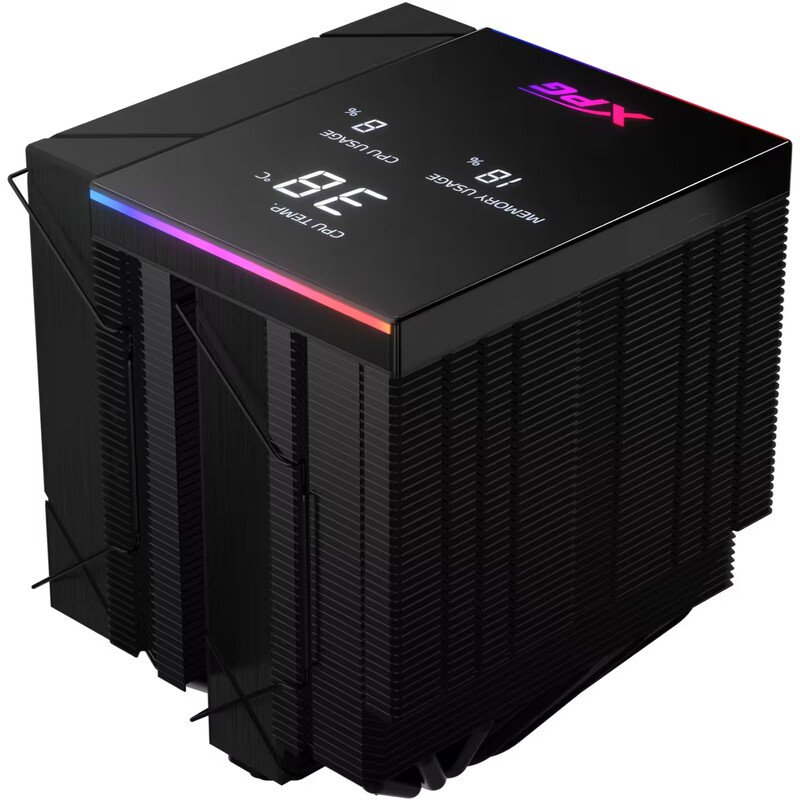 Кулер процесорний A-Data XPG Maestro Plus 62DA Black (MAESTROPLUS62DA-BKCWW)