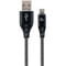 Фото - Кабель Cablexpert USB - USB Type-C V 2.0 (M/M), 2 м, Black/White (CC-USB2B-AMCM-2M-BW) | click.ua