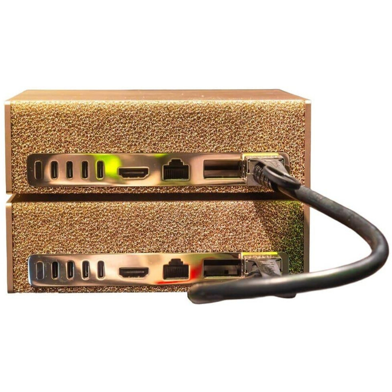 Кабель PNY NVIDIA DGX Spark personal AI Supercomputer Double stack bundle cable, QSFP - QSFP, 0.5м, 34 AWG (DGXSPARK-BUNDL-CABLE)