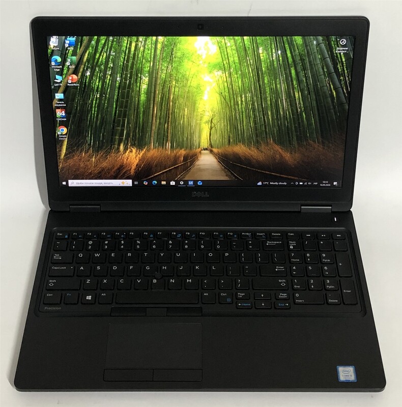 Ноутбук Dell Precision 3520 / 15.6" FullHD IPS / i5-7440HQ / 16GB / 256GB SSD / NVIDIA Quadro M620, 2GB / Win10Pro - Б/в