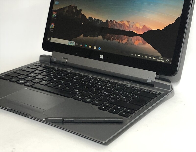 Ноутбук Fujitsu Stylistic Q736 / 13.3" FullHD IPS Touch / i5-6300U / 8GB / 256GB SSD/ 4G/LTE/ Win10Pro / сканер отпечатка - Б/у