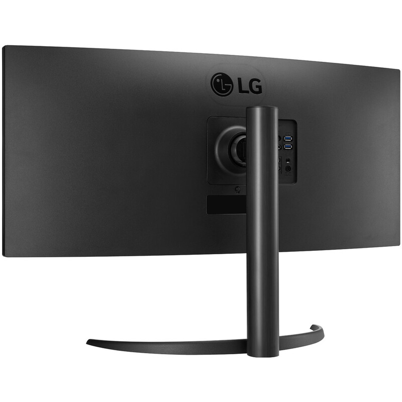 Монітор 34" LG 34WR55QK-B (34WR55QK-B.ADRZ) VA Black Curved 100Hz