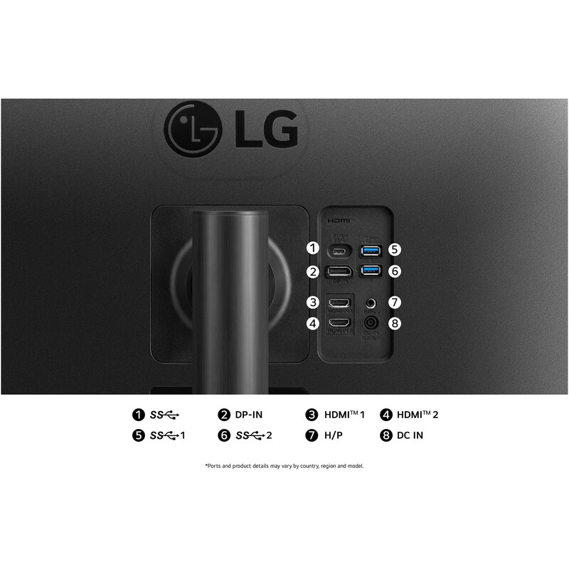 Монітор 34" LG 34WR55QK-B (34WR55QK-B.ADRZ) VA Black Curved 100Hz