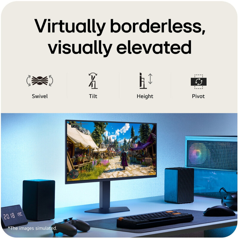 Монитор 24.5" LG UltraGear 25G550B-B (25G550B-B.ADRZ) IPS Black 300Hz