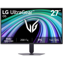 Монітор 27" LG UltraGear G5 27G523B-B (27G523B-B.ADRZ) IPS Black 200Hz