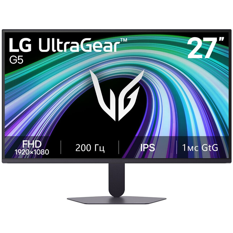 Монитор 27" LG UltraGear G5 27G523B-B (27G523B-B.ADRZ) IPS Black 200Hz