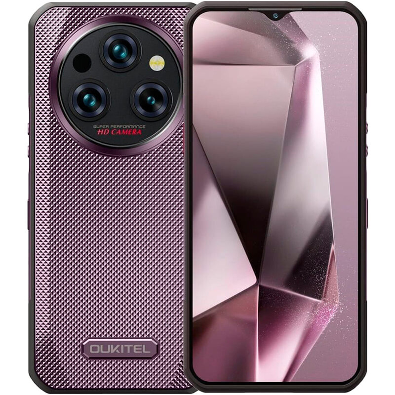 Смартфон Oukitel WP35 8/256GB Purple (6941749817761)