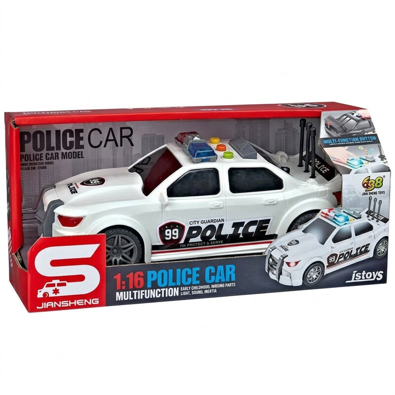 Іграшка Cars S Поліцейська машина біла (CJ-2924206)