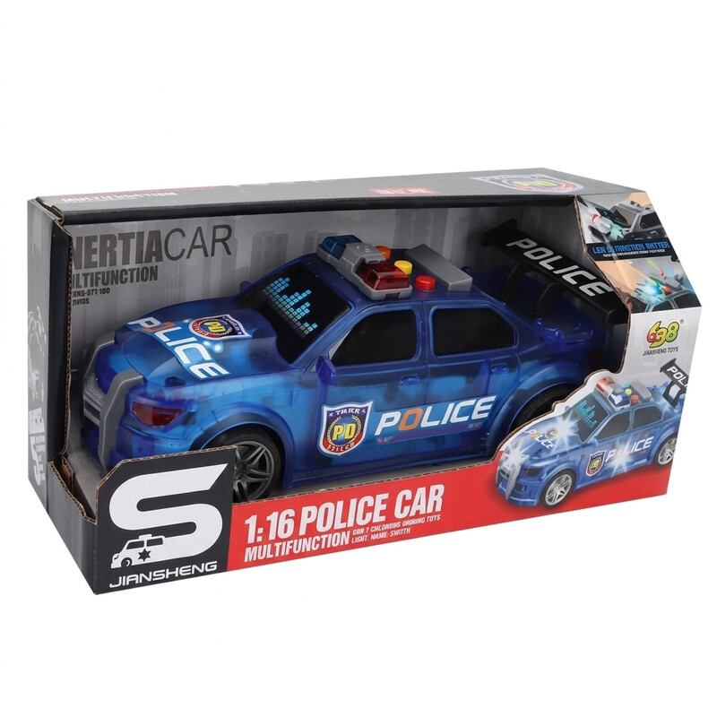Іграшка Cars S Поліцейська машина синя (CJ-4247839)