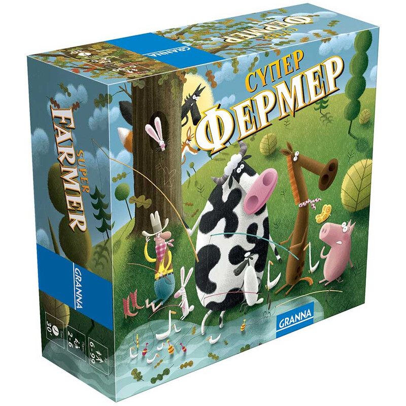 Настільна гра Granna Суперфермер міні-версія (81862)