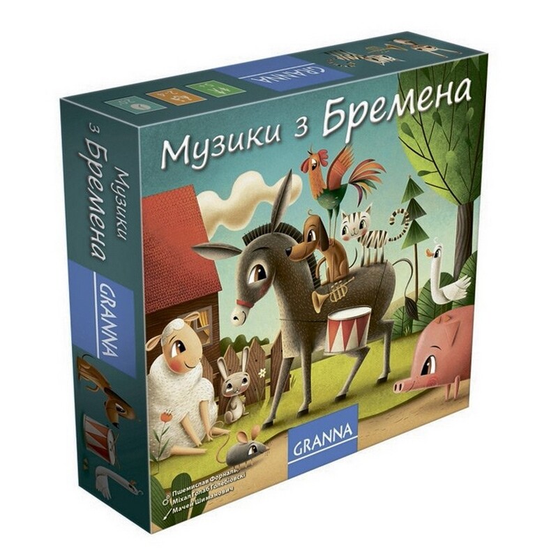 Настільна гра Granna Музики з Бремена (84290)