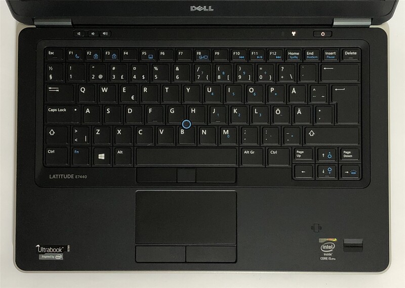 Ноутбук Dell Latitude E7440 / 14" FullHD IPS / i5-4300U / 8GB / 128GB SSD / Win10Pro / 4G/LTE / Backlight / сканер відбитка - Б/в