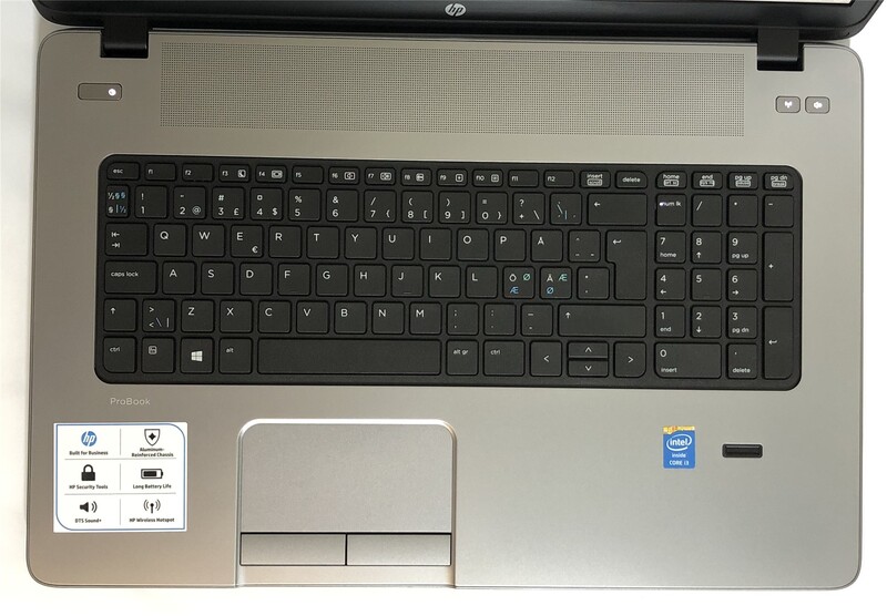 Ноутбук HP ProBook 470 G1 / 17.3" (1600x900) / i3-4000M / 8GB / 500GB HDD / AMD Radeon HD 8750M, 1GB / Win10Pro / сканер відбитка - Б/в