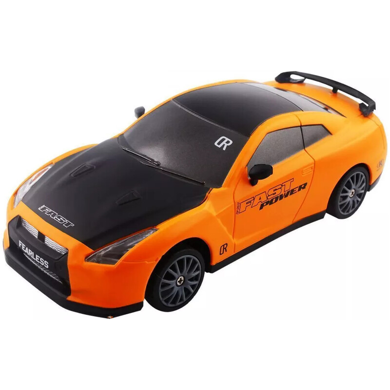 Машинка для дрифту на радіокеруванні PRC Nissan GT-R 1:24 Yellow (47930)