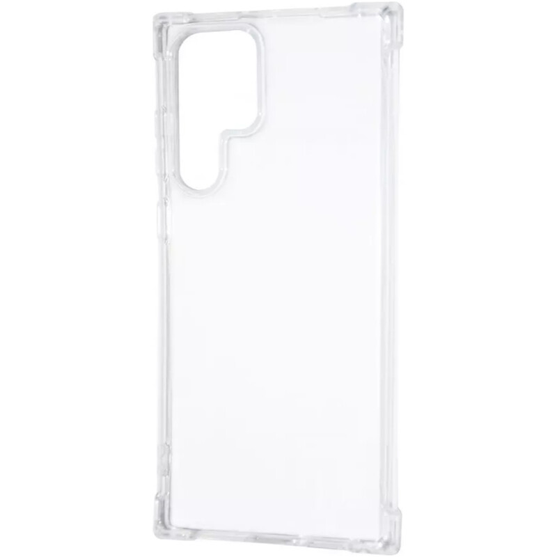 Чохол-накладка WXD Silicone HQ для Samsung Galaxy S22 Ultra Сlear (2001000499441)