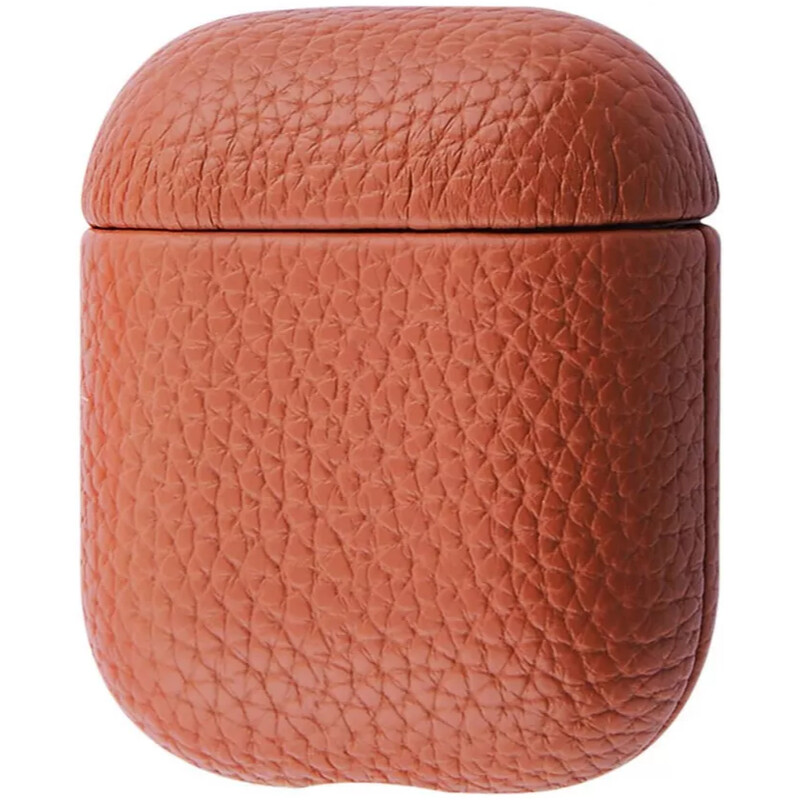 Чохол PRC Leather Case для Apple AirPods 1/2 Umber