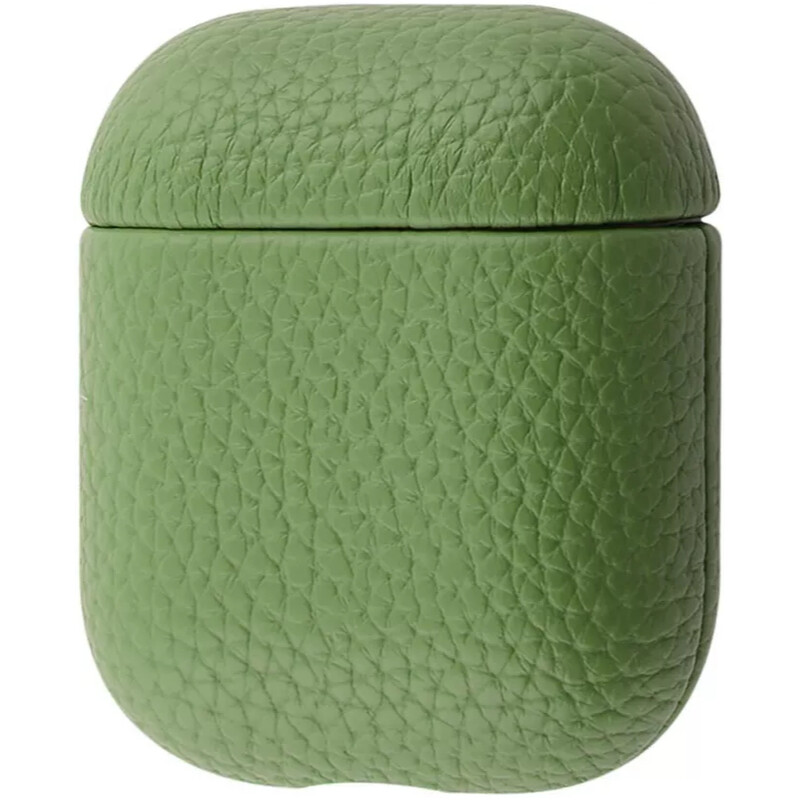 Чохол PRC Leather Case для Apple AirPods 1/2 Olive