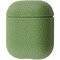 Фото - Чохол PRC Leather Case для Apple AirPods 1/2 Olive | click.ua