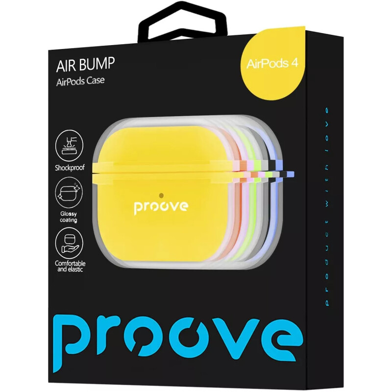 Чохол Proove Air Bump Case AirPods 4 Yellow