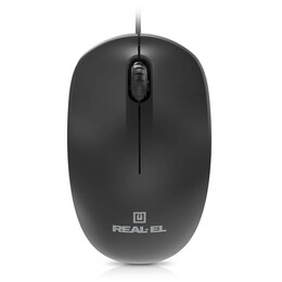 Мышь REAL-EL RM-206 Black
