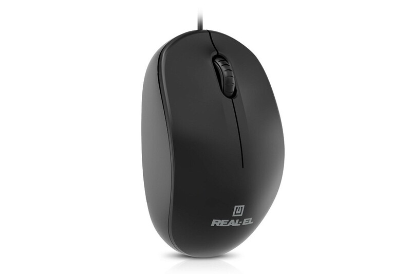 Мышь REAL-EL RM-206 Black