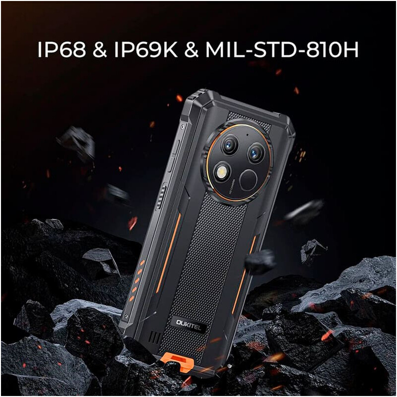 Смартфон Oukitel WP28E 4/64GB Orange (6941749840035)
