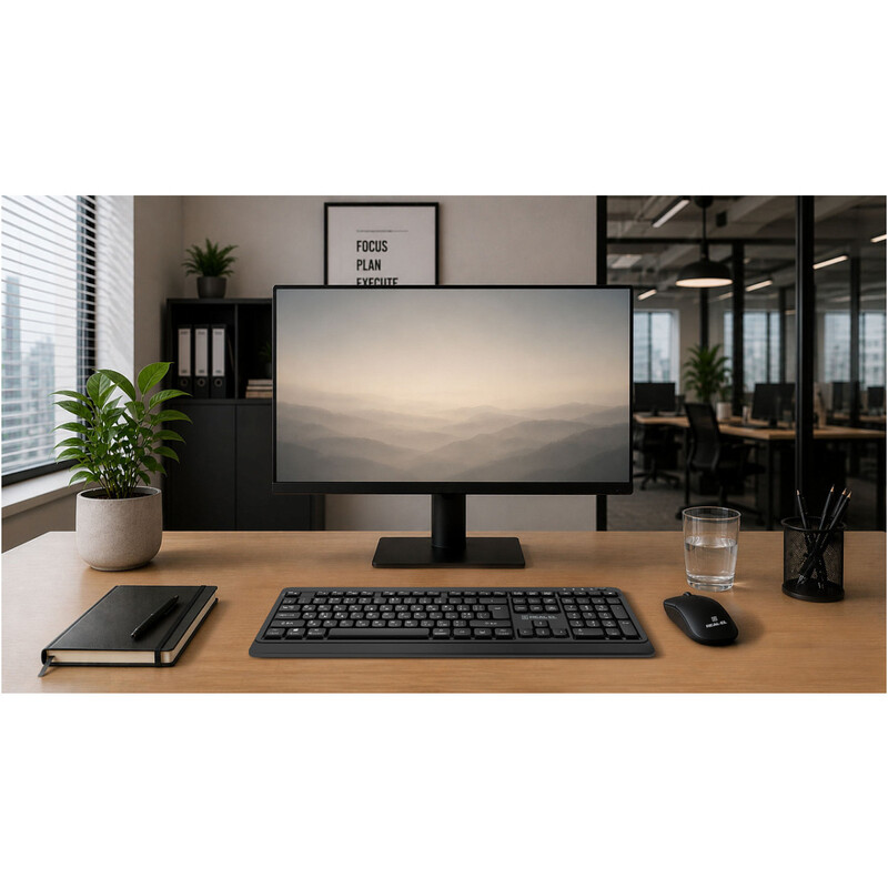 Клавиатура беспроводная REAL-EL RK-760W Black