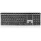 Фото - Клавиатура беспроводная REAL-EL RK-737W Black/Grey | click.ua