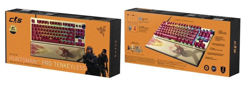 Клавіатура Razer Huntsman V3 PRO TKL Counter-Strike 2 Ed. (RZ03-04982100-R3M1)