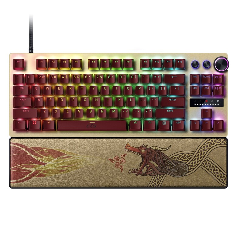Клавіатура Razer Huntsman V3 PRO TKL Counter-Strike 2 Ed. (RZ03-04982100-R3M1)