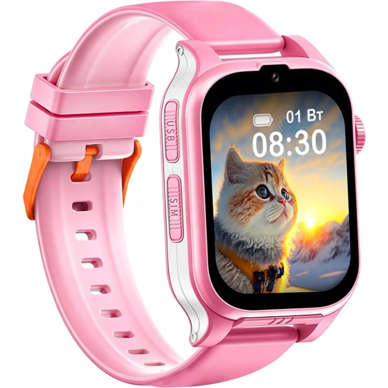 Детские смарт-часы AmiGo GO810 Ultra 4G GPS Pink