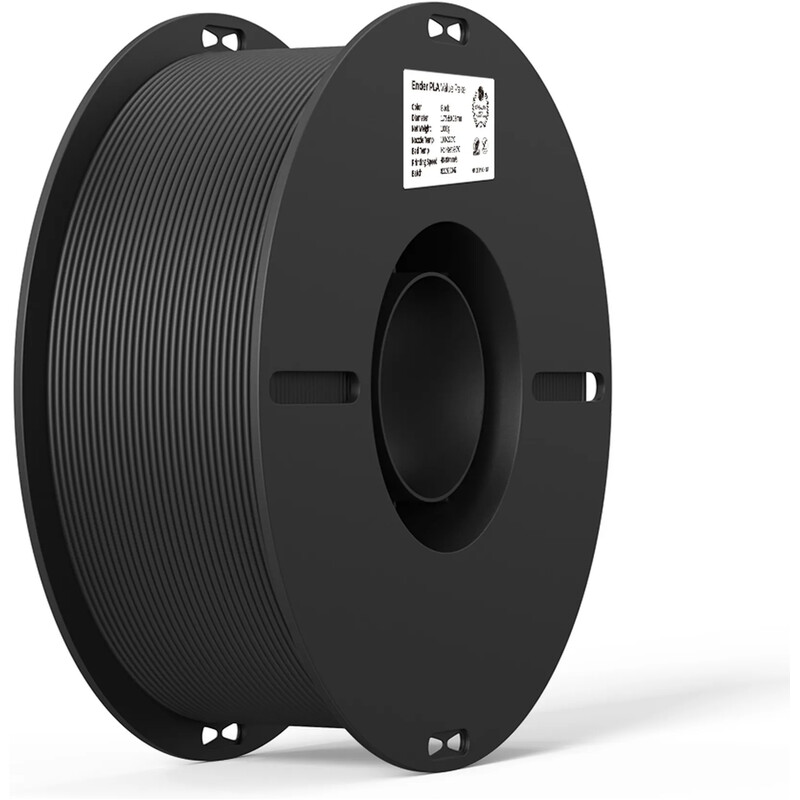 PLA-пластик Creality для 3D-принтера 1.75 мм 2x1 кг, White/Black (3301010337)