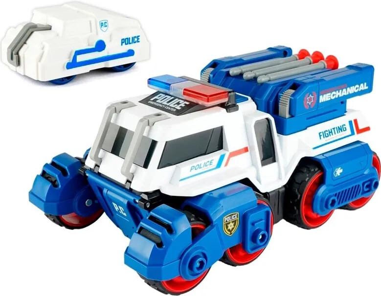 Іграшка Cars S Поліцейська Бойова машина 3в1 Pull-Back (CJ-4849897)