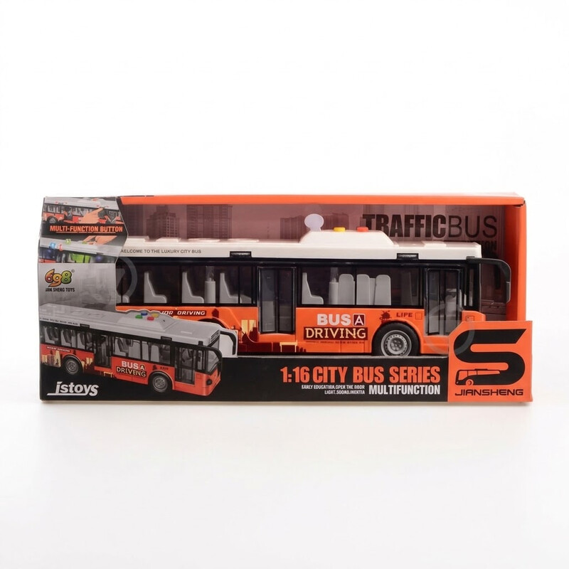 Іграшка Cars S Автобус помаранчевий (CJ-4073621)