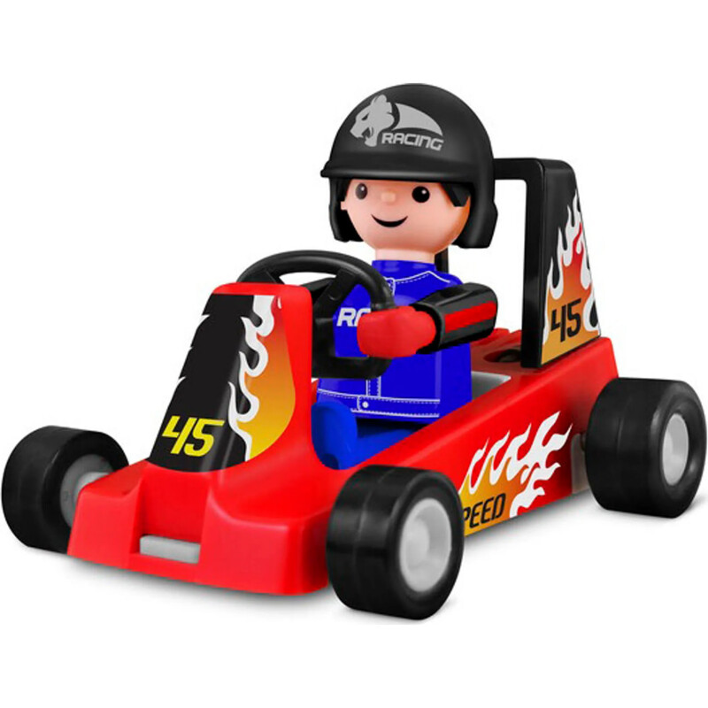 Іграшка Igracek Racer with kart red гоночний карт (21021)