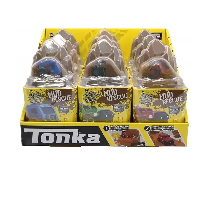 Игровой набор Tonka Машинка с массой для лепки, 4 вида (6051)