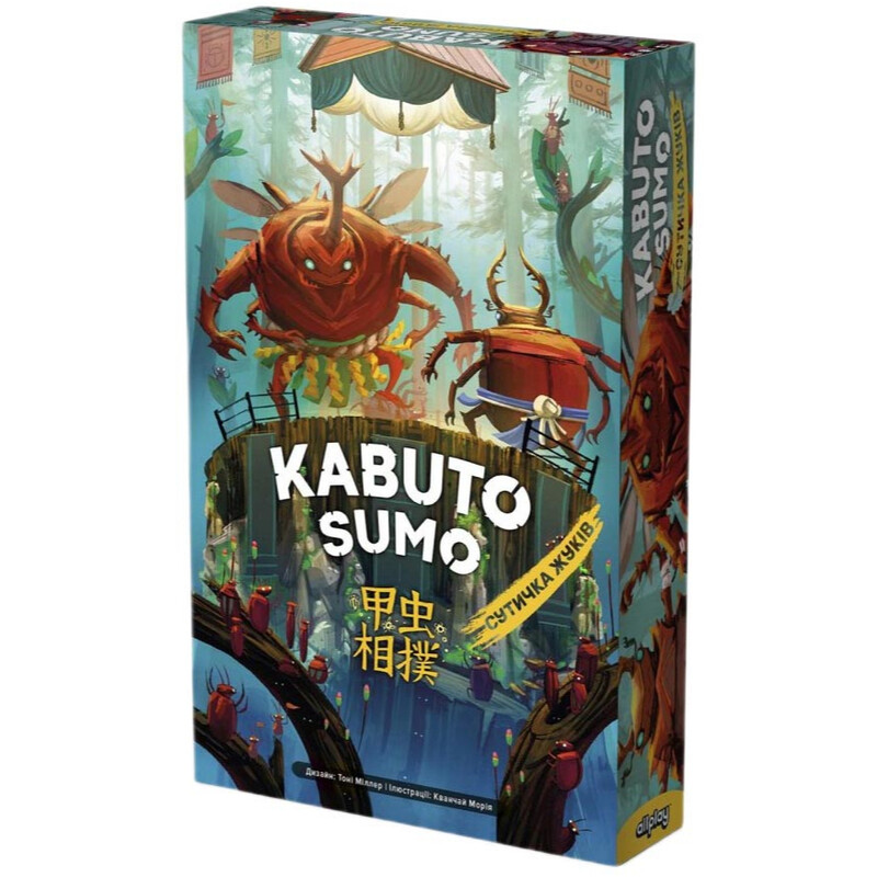 Настільна гра Asmodee Кабуто сумо. Сутичка жуків (ALLKAB01UA)