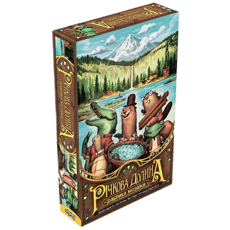 Настільна гра Asmodee Річкова долина. Фабрика мозаїки (ALLRIVV0101UA)