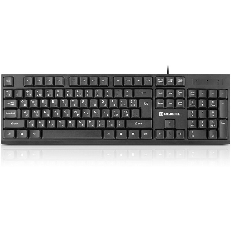 Комплект (клавіатура, миша) REAL-EL Kit-507 Black