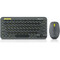 Фото - Комплект (клавіатура, миша) бездротовий REAL-EL Kit-635W Black | click.ua