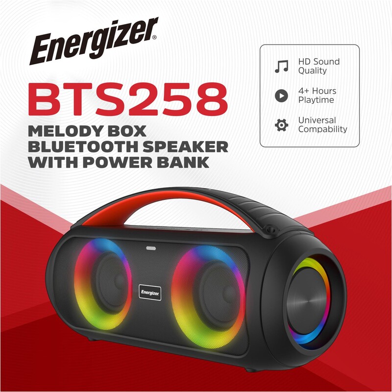 Акустична система Energizer BTS258 Black