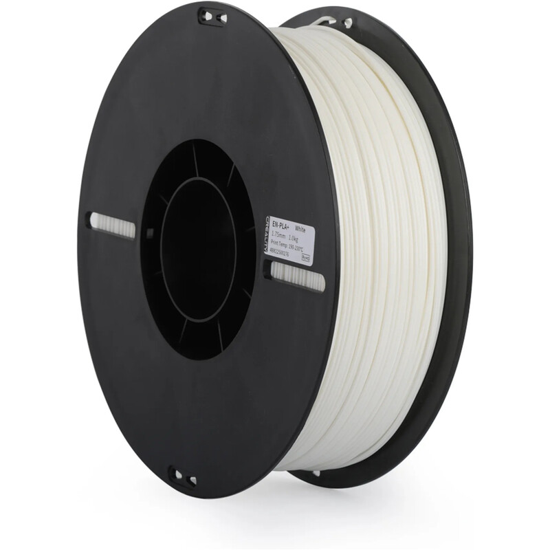 PLA+ пластик Creality для 3D-принтера 1.75 мм 1 кг, White (3301010305)