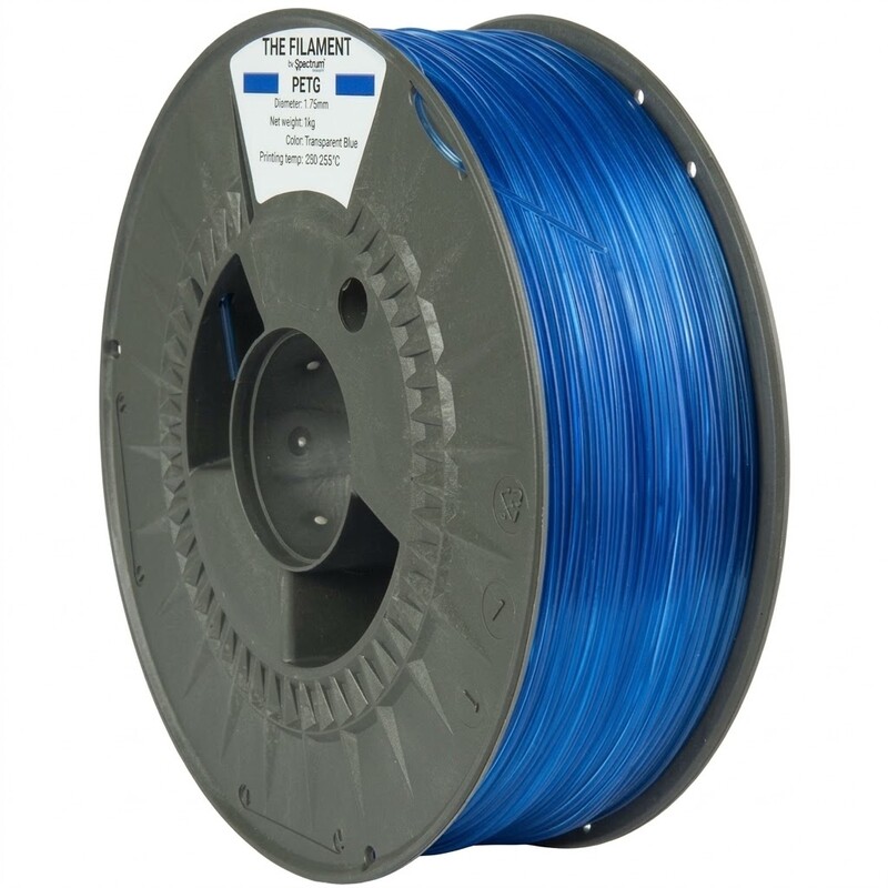 PETG Transparent пластик The Filament для 3D-принтера 1.75 мм 1 кг, Blue (TF-24027)