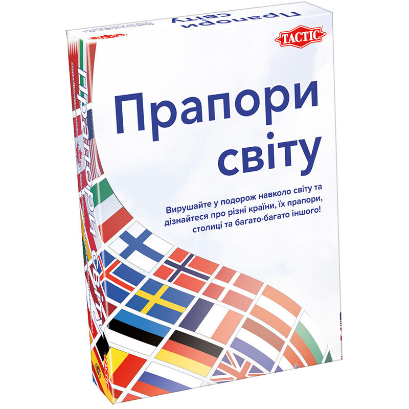 Настільна гра Tactic Прапори світу (58139)