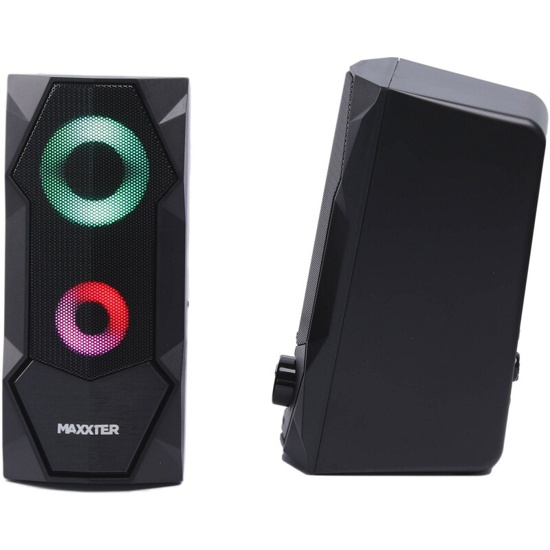 Акустична система Maxxter CSP-U002RGB Black