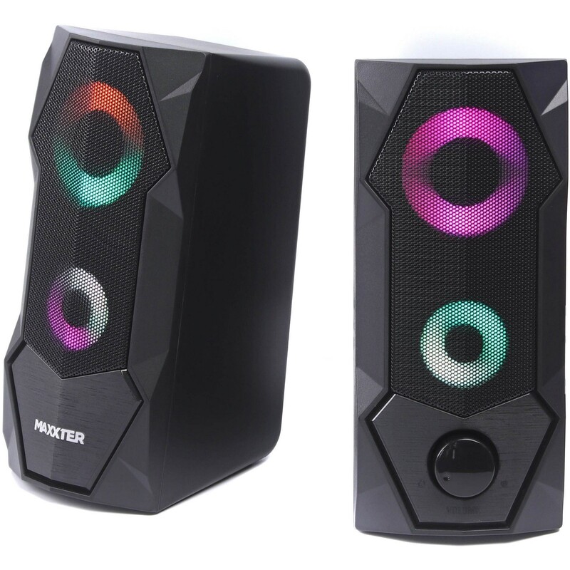 Акустична система Maxxter CSP-U002RGB Black