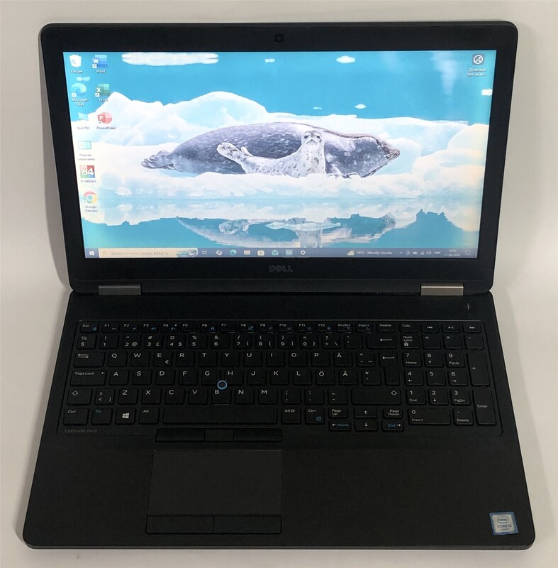 Ноутбук Dell Latitude E5570 / 15.6" (1366x768) / i5-6440HQ / 8GB / 256GB SSD / Win10Pro / Backlight - Б/у