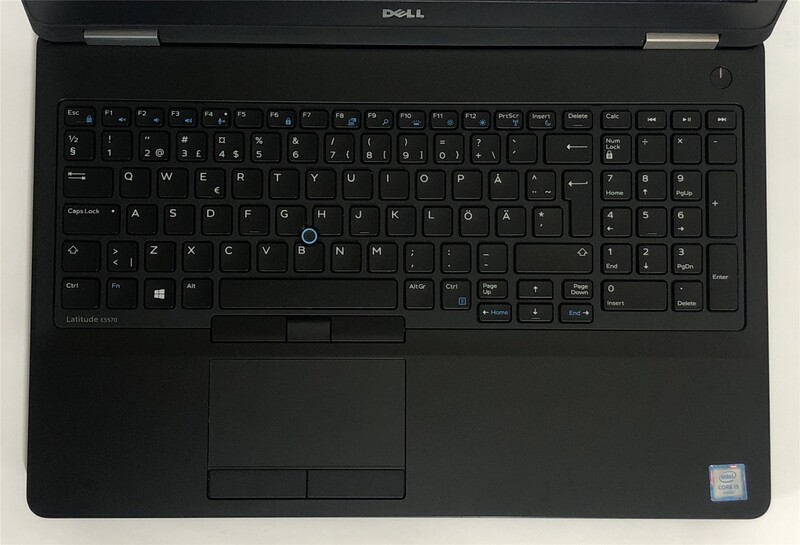 Ноутбук Dell Latitude E5570 / 15.6" (1366x768) / i5-6440HQ / 8GB / 256GB SSD / Win10Pro / Backlight - Б/у